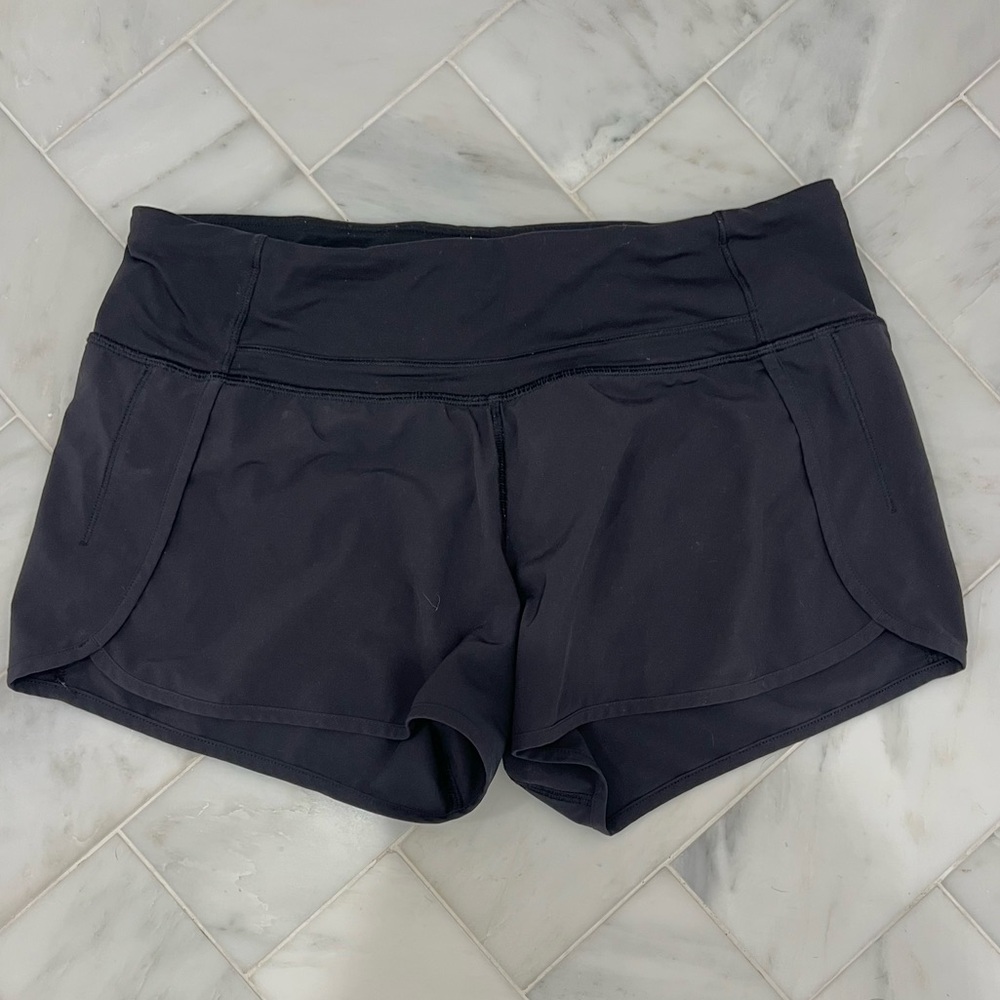 Lululemon Black Athletic Shorts